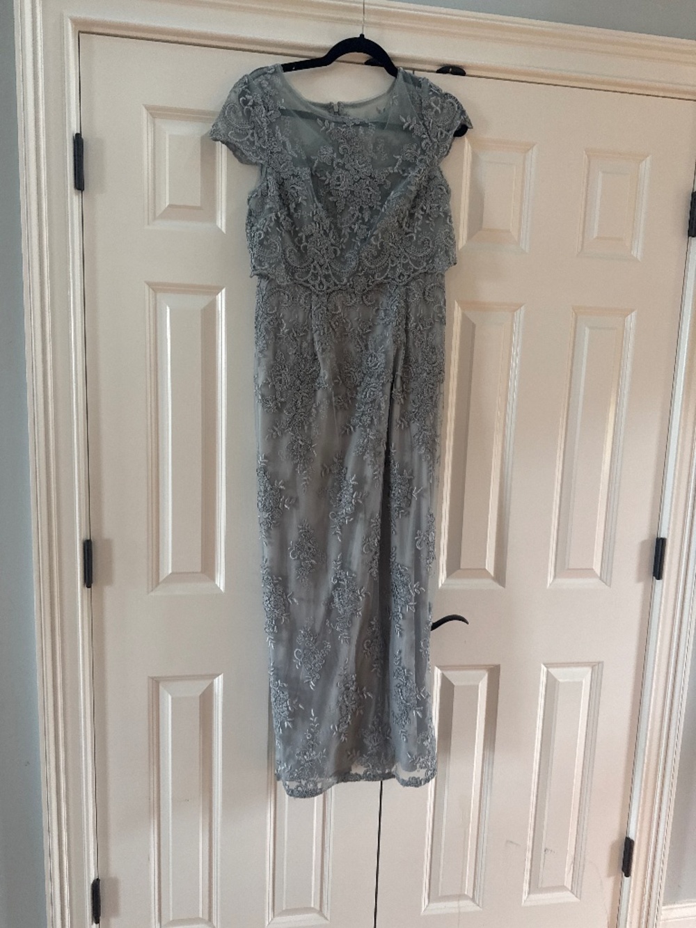 Adrianna Papell lace Gown